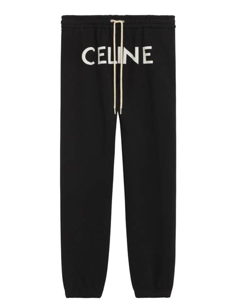 celine pants logo|celine track pants.